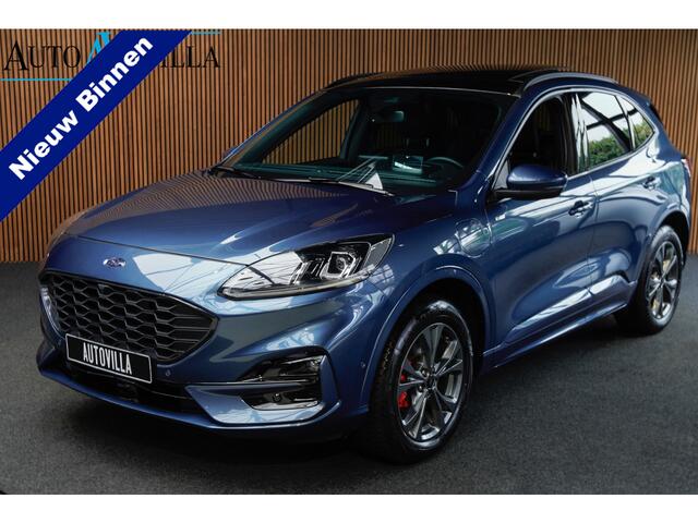 Ford KUGA 2.5 PHEV ST-Line X Panodak Leder Navi 360 ACC PDC Stuurverwarming Stoelverwarming voor & achter Climate LM velgen BTW auto !NIET KLAAR!