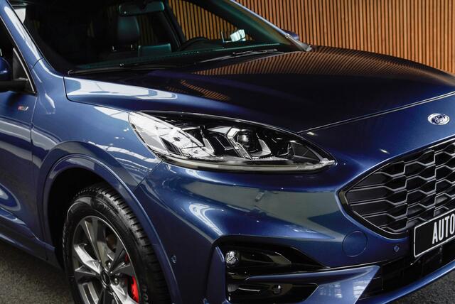 Ford KUGA 2.5 PHEV ST-Line X Panodak Leder Navi 360 ACC PDC Stuurverwarming Stoelverwarming voor & achter Climate LM velgen BTW auto !NIET KLAAR!