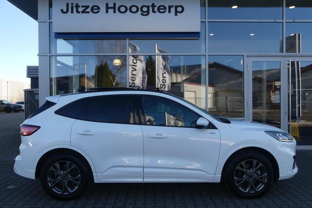 Ford KUGA 2.5 PHEV ST-Line X ELEKT. TREKHAAK (1.500KG), PANO, HUD, WINTER PACK, ADAPT. CRUISE, CLIMA, NAVI, CAMERA V&A, PDC V&A, APPLE CARPLAY/ANDROID AUTO, BLIS, KEYLESS, 49.416KM