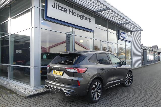 Ford KUGA 2.5 PHEV ST-Line X TREKHAAK AFNEEMBAAR (1.500KG), HUD, WINTER PACK, ELEKT. STOEL, ADAPT. CRUISE, CLIMA, NAVI, CAMERA V&A, PDC V&A, APPLE CARPLAY/ANDROID AUTO, B&O, BLIS, KEYLESS, ELEKT. ACHTERKLEP, 29.822KM