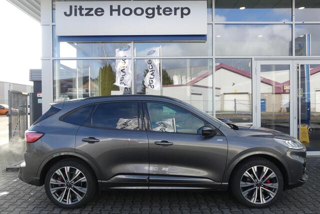 Ford KUGA 2.5 PHEV ST-Line X TREKHAAK AFNEEMBAAR (1.500KG), HUD, WINTER PACK, ELEKT. STOEL, ADAPT. CRUISE, CLIMA, NAVI, CAMERA V&A, PDC V&A, APPLE CARPLAY/ANDROID AUTO, B&O, BLIS, KEYLESS, ELEKT. ACHTERKLEP, 29.822KM