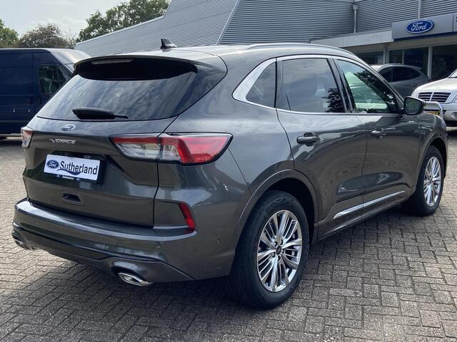 Ford KUGA 2.5 PHEV Vignale 225pk | Wegklapbare Trekhaak | Panoramadak | Adaptive cruise control | Head up Display | Leder | Bang&Olufsen | Dodehoeksensoren | Camera