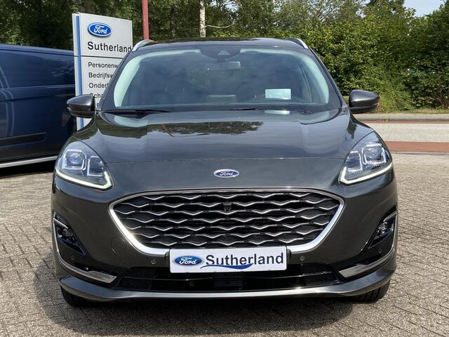 Ford KUGA 2.5 PHEV Vignale 225pk | Wegklapbare Trekhaak | Panoramadak | Adaptive cruise control | Head up Display | Leder | Bang&Olufsen | Dodehoeksensoren | Camera