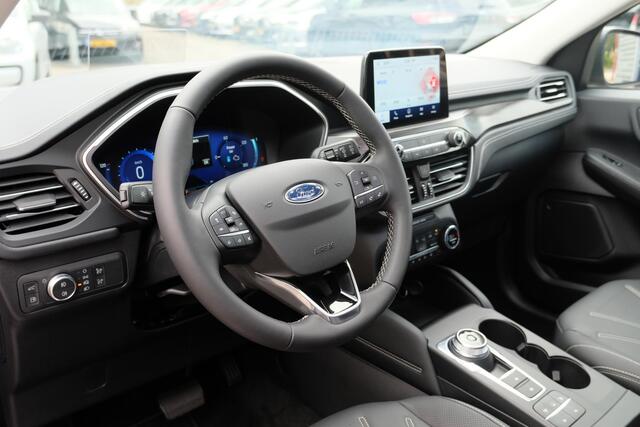 Ford KUGA 2.5 PHEV Vignale 225pk | Wegklapbare Trekhaak | Panoramadak | Adaptive cruise control | Head up Display | Leder | Bang&Olufsen | Dodehoeksensoren | Camera