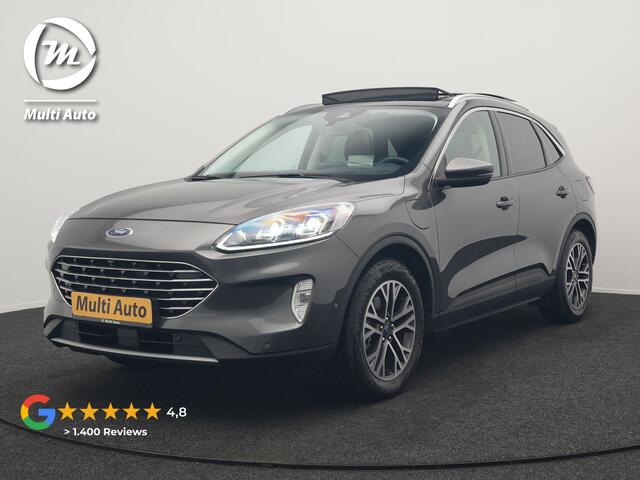 Ford KUGA 2.5 Titanium X Plug In Hybrid 225pk dealer O.H PHEV | Trekhaak af Fabriek | Panodak | Adaptive Cruise | B & O Sound | Head Up | Keyless | Stuur & Stoelverwarming | 360 Camera |