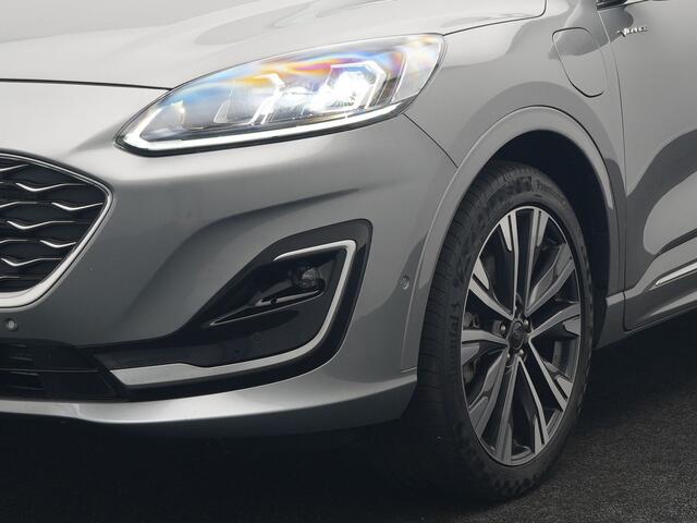 Ford KUGA 2.5 Vignale Plug In Hybrid 225pk Dealer O.H. PHEV | Trekhaak Afn. | Panodak | Head Up | 360 Camera | Bang & Olufsen | Lederen Sportstoelen Memory & Verwarmd | Keyless | Stuur Verwarmd | Blis | Virtual | Navigatie | DAB |
