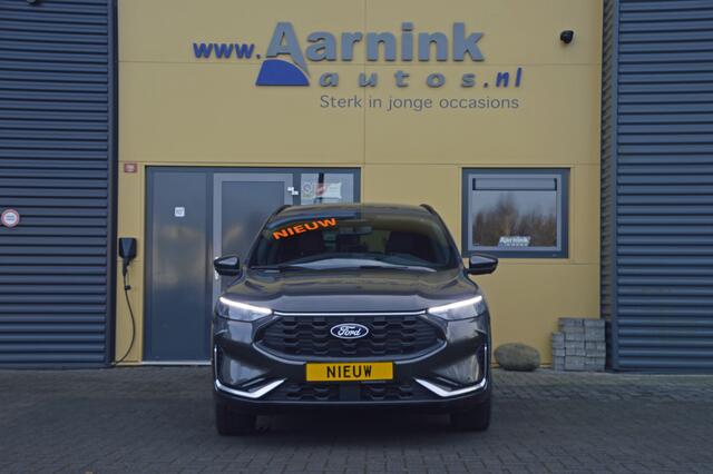Ford KUGA 2.5 PHEV hybride 242 pk St-line X technopack, camera, winterpack, trekhaak, agr stoelen incl mem, lederen bekl, B&O sound.