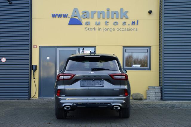 Ford KUGA 2.5 PHEV hybride 242 pk St-line X technopack, camera, winterpack, trekhaak, agr stoelen incl mem, lederen bekl, B&O sound.