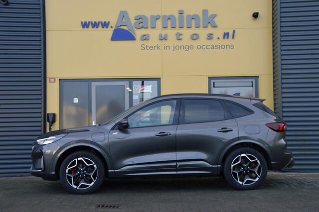 Ford KUGA 2.5 PHEV hybride 242 pk St-line X technopack, camera, winterpack, trekhaak, agr stoelen incl mem, lederen bekl, B&O sound.