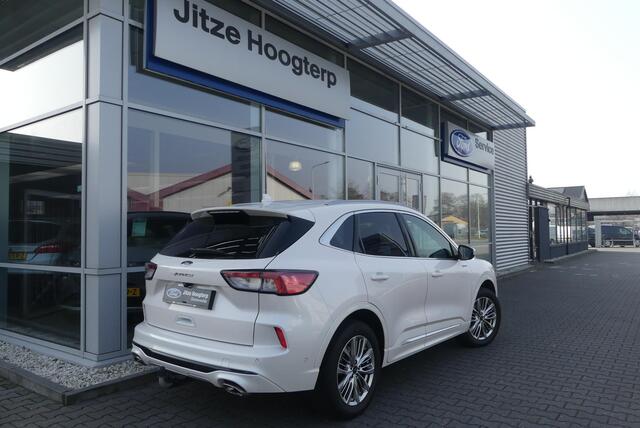 Ford KUGA 2.5 PHEV Vignale ELEKT. TREKHAAK (1.500KG), HUD, MEMORY, WINTER PACK, ADAPT. CRUISE, CLIMA, NAVI, CAMERA V&A, PDC V&A, APPLE CARPLAY/ANDROID AUTO, BLIS, KEYLESS, ELEKT. ACHTERKLEP, B&O, 38.338KM