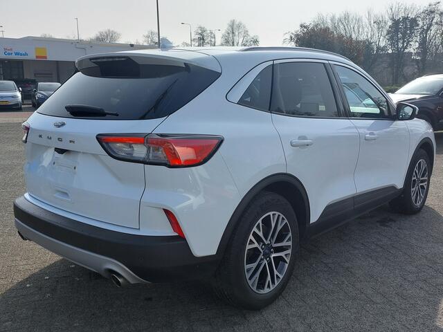 Ford KUGA 2.5 PHEV Titanium | Navi | Apple Carplay+Android Auto | Clima | Cruise | Pdc V+A+Camera | Rijstrook+Licht+Regensensor | Stoel+Stuurwielverwarming | Privacy Glass | 18''lm