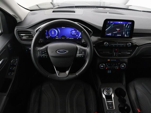 Ford KUGA 2.5 PHEV Vignale | Leder | Head-Up | Stoelverwarming | 360 Camera | Adaptive cruise | Carplay | Achterbankverwarming | 18'' | Navigatie | Full LED | B&O Sound | Park Assist | Keyless | Digital Cockpit | Plug In