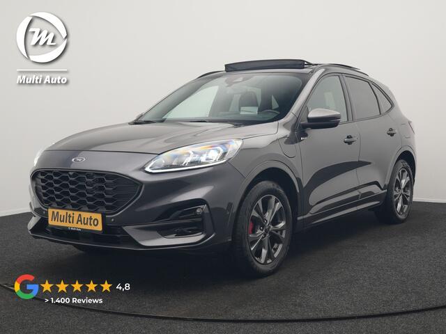 Ford KUGA 2.5 ST-Line X Plug In Hybrid 225pk Dealer O.H PHEV | Trekhaak Afn. | Panodak | Head Up | 360 Camera | Bang & Olufsen Audio | Alcantara Sportstoelen Verwarmd | Adaptive Cruise | Pilot Assist | Blis | Navigatie | Virtual | DAB | 18"L.M |