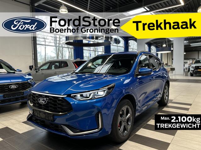 Ford KUGA 2.5 PHEV 243 pk ST-Line X | Trekhaak I AGR stoelen | Matrix LED I Adapt Cruise I Winter Pack | B&O | 360° Camera