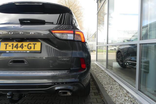 Ford KUGA 2.5 PHEV ST-Line X TREKHAAK AFNEEMBAAR (1.500KG), HUD, WINTER PACK, ADAPT. CRUISE, CLIMA, NAVI, CAMERA V&A, PDC V&A, APPLE CARPLAY/ANDROID AUTO, BLIS, KEYLESS, ELEKT. STOEL, ELEKT. ACHTERKLEP, 50.913KM