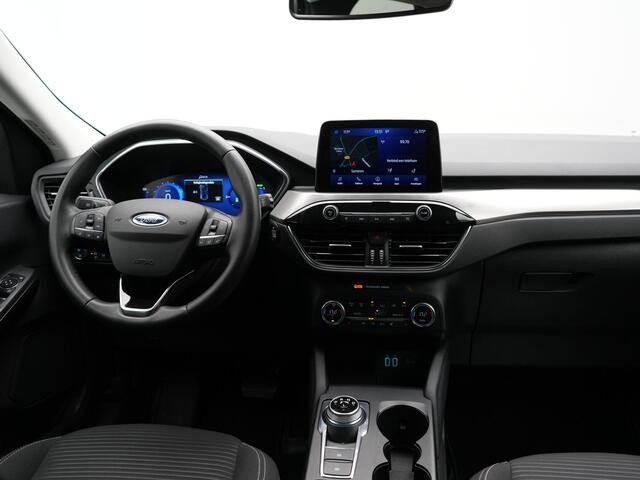 Ford KUGA 2.5 Titanium PHEV 225pk Dealer O.H | Camera | Keyless | Cruise Control | Sportstoelen & Stuur Verwarmd | Navigatie | Virtual | DAB | 17"L.M |