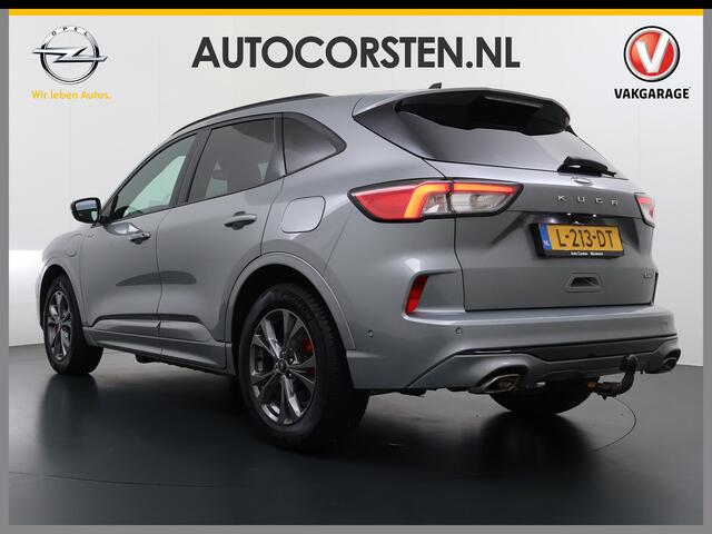 Ford KUGA 2.5 Hybrid PHEV ST-Line X Trekhaak Navi Head-Up Display Adap.Cruise Ecc Camera Stoel+Achterbankverwarming Apple Carplay Android Auto Pdc Privacy Glas Winterpakket Elek.Achterklep Led Virtual Cockpit Dodehoek-assistent 1.500KG Trekgewicht 1e Eigenaar Deale