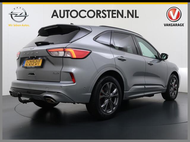 Ford KUGA 2.5 Hybrid PHEV ST-Line X Trekhaak Navi Head-Up Display Adap.Cruise Ecc Camera Stoel+Achterbankverwarming Apple Carplay Android Auto Pdc Privacy Glas Winterpakket Elek.Achterklep Led Virtual Cockpit Dodehoek-assistent 1.500KG Trekgewicht 1e Eigenaar Deale