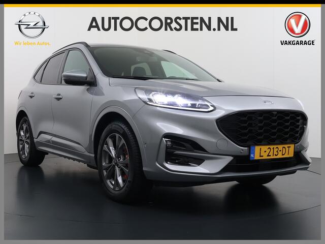 Ford KUGA 2.5 Hybrid PHEV ST-Line X Trekhaak Navi Head-Up Display Adap.Cruise Ecc Camera Stoel+Achterbankverwarming Apple Carplay Android Auto Pdc Privacy Glas Winterpakket Elek.Achterklep Led Virtual Cockpit Dodehoek-assistent 1.500KG Trekgewicht 1e Eigenaar Deale