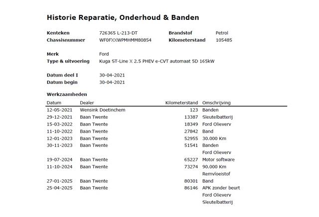 Ford KUGA 2.5 Hybrid PHEV ST-Line X Trekhaak Navi Head-Up Display Adap.Cruise Ecc Camera Stoel+Achterbankverwarming Apple Carplay Android Auto Pdc Privacy Glas Winterpakket Elek.Achterklep Led Virtual Cockpit Dodehoek-assistent 1.500KG Trekgewicht 1e Eigenaar Deale