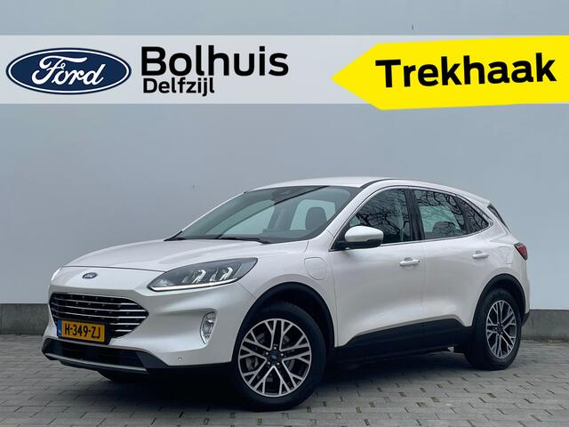 Ford KUGA 2.5 225PK PHEV Titanium | Elektr. Trekhaak | Cruise Control | 18-inch | Climate Control | Parkeer sens. v + a |