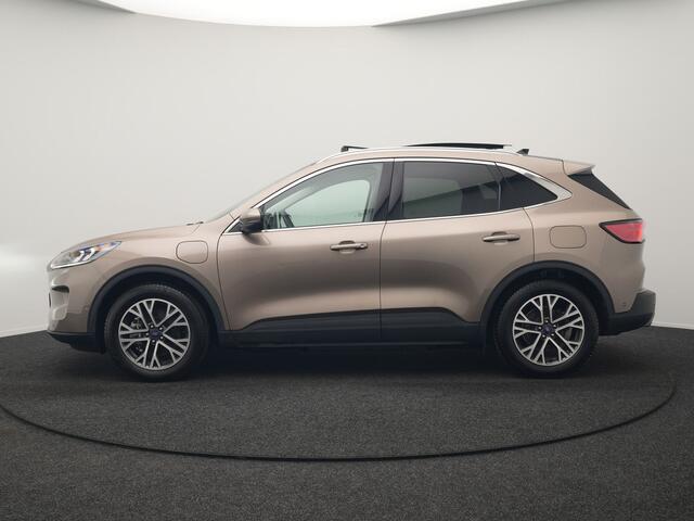 Ford KUGA 2.5 Titanium X PHEV 225pk Dealer O.H. | Trekhaak Af Fabriek | Panodak | Head Up | Adaptive Cruise | 360 Camera | Bang & Olufsen | Sportstoelen & Stuur Verwarmd | Keyless | Blis | Navigatie | DAB | Plug In Hybrid |