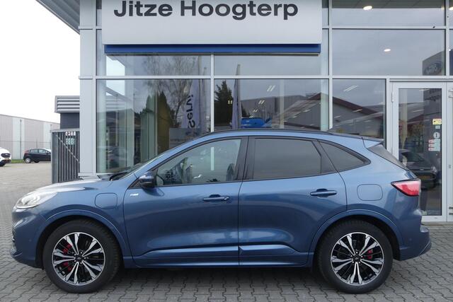 Ford KUGA 2.5 PHEV ST-Line X TREKHAAK AFNEEMBAAR (1.500KG), HUD, WINTER PACK, ADAPT. CRUISE, CLIMA, NAVI, CAMERA V&A, PDC V&A, APPLE CARPLAY/ANDROID AUTO, BLIS, KEYLESS, B&O, ELEKT. ACHTERKLEP, ELEKT. STOEL, 84.709KM