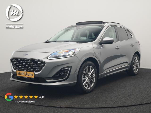 Ford KUGA 2.5 Vignale PHEV 225pk Dealer O.H | Panodak | Head Up | Bang & Olufsen Sound | Adaptive Cruise | 360 Camera | Lederen Sportstoelen Memory & Verwarmd | Keyless | Pilot Assist | Blis | Apple Carplay | Navigatie | Virtual | DAB Plug In Hybrid |