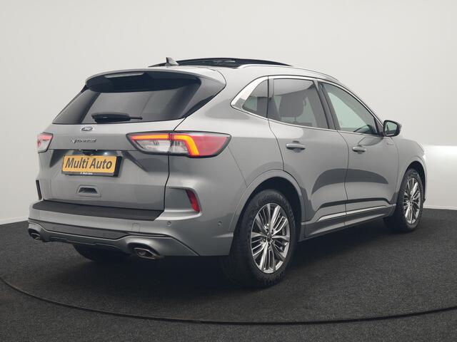 Ford KUGA 2.5 Vignale PHEV 225pk Dealer O.H | Panodak | Head Up | Bang & Olufsen Sound | Adaptive Cruise | 360 Camera | Lederen Sportstoelen Memory & Verwarmd | Keyless | Pilot Assist | Blis | Apple Carplay | Navigatie | Virtual | DAB Plug In Hybrid |