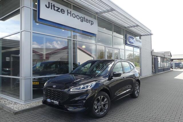 Ford KUGA 2.5 PHEV ST-Line TREKHAAK AFNEEMBAAR (1.500KG), HUD, WINTER PACK, ADAPT. CRUISE, CLIMA, NAVI, CAMERA V&A, PDC V&A, APPLE CARPLAY/ANDROID AUTO, BLIS, KEYLESS, 19KM