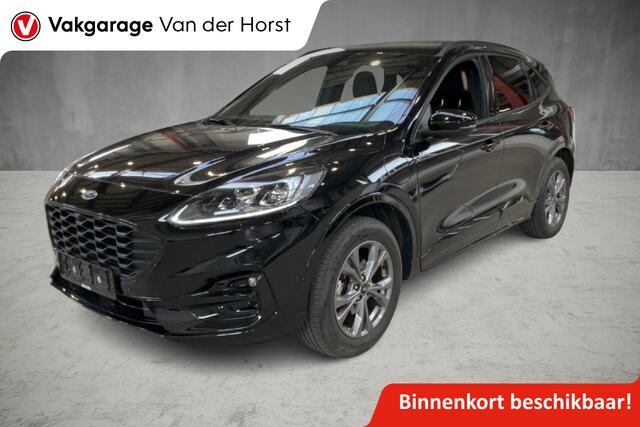 Ford KUGA 2.5 225 pk PHEV ST-Line X Stoel-, stuur-, achterbank en voorraamverw., B&O soundsyst., Adaptieve Cruise Control, Climate Control dual, Camera v+a, Navigatie, Telefoonvoorb., Side- en lane assist etc.