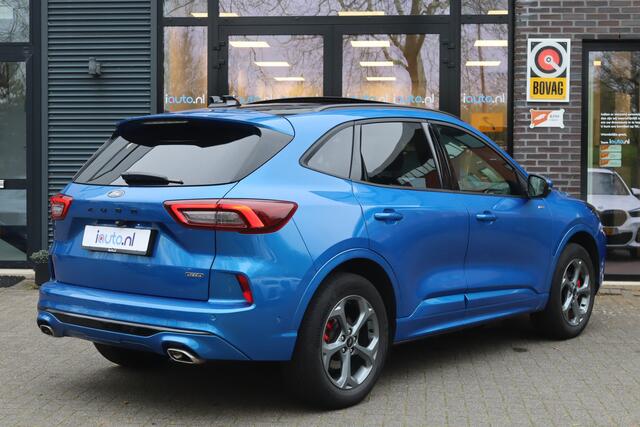 Ford KUGA 2.5 PHEV 243PK ST-Line X Pano/Leder/Matrix LED/Headup/360/B&O/Keyless/18"/Elek. stoel+mem/Trekhaak wegkl.