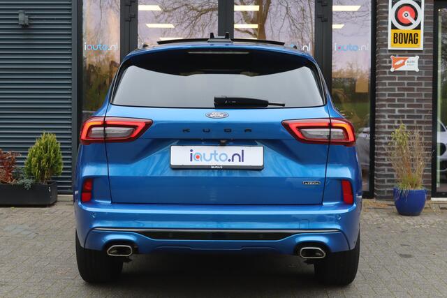 Ford KUGA 2.5 PHEV 243PK ST-Line X Pano/Leder/Matrix LED/Headup/360/B&O/Keyless/18"/Elek. stoel+mem/Trekhaak wegkl.
