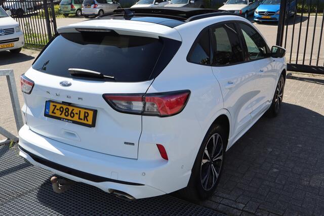 Ford KUGA 2.5 PHEV ST-Line Full option/Panoramadak/360° Camera/Head-up display/Adaptieve cruise control/Lane assist/Apple carplay/Stuurverwarming/Stoelverwarming voor+achter/Trekhaak/Dode hoek assistent/DAB/19'' Licht metaal