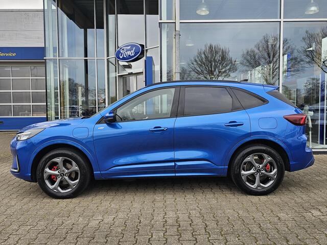 Ford KUGA 2.5 PHEV ST-Line X | Desert Island Blue | Winterpack | elektrische bedienbare achterklep | Full led | Adaptive cruise | Automatisch inparkeren etc.