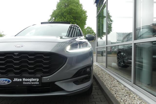 Ford KUGA 2.5 PHEV ST-Line X ELEKT. TREKHAAK (1.500KG), PANO, HUD, WINTER PACK, ADAPT. CRUISE, CLIMA, NAVI, CAMERA V&A, PDC V&A, APPLE CARPLAY/ANDROID AUTO, BLIS, KEYLESS, B&O, ELEKT. ACHTERKLEP, ELEKT. STOEL, 19.427KM