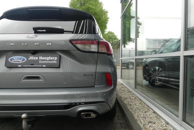 Ford KUGA 2.5 PHEV ST-Line X ELEKT. TREKHAAK (1.500KG), PANO, HUD, WINTER PACK, ADAPT. CRUISE, CLIMA, NAVI, CAMERA V&A, PDC V&A, APPLE CARPLAY/ANDROID AUTO, BLIS, KEYLESS, B&O, ELEKT. ACHTERKLEP, ELEKT. STOEL, 19.427KM