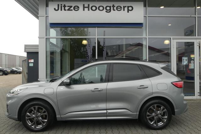 Ford KUGA 2.5 PHEV ST-Line X ELEKT. TREKHAAK (1.500KG), PANO, HUD, WINTER PACK, ADAPT. CRUISE, CLIMA, NAVI, CAMERA V&A, PDC V&A, APPLE CARPLAY/ANDROID AUTO, BLIS, KEYLESS, B&O, ELEKT. ACHTERKLEP, ELEKT. STOEL, 19.427KM
