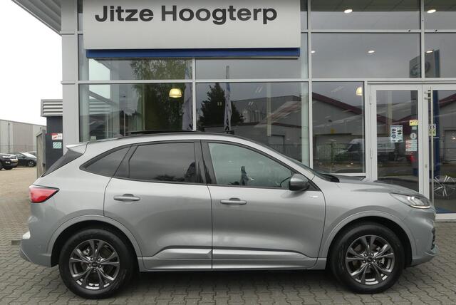 Ford KUGA 2.5 PHEV ST-Line X ELEKT. TREKHAAK (1.500KG), PANO, HUD, WINTER PACK, ADAPT. CRUISE, CLIMA, NAVI, CAMERA V&A, PDC V&A, APPLE CARPLAY/ANDROID AUTO, BLIS, KEYLESS, B&O, ELEKT. ACHTERKLEP, ELEKT. STOEL, 19.427KM