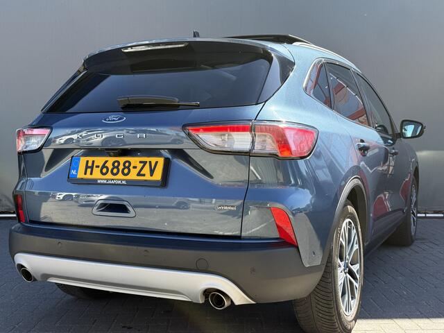 Ford KUGA BWJ 2020 2.5 PHEV 153 PK Titanium X HEAD-UP DISPLAY | TREKHAAK | PANO | FULL LED | ADAPTIVE CRUIESE | HALF LEDER | ELEKTR. STOELEN | CAMERA | KEYLESS | CARPLAY + ANDOIRD | NAVI | CLIMA | LMV | PDC