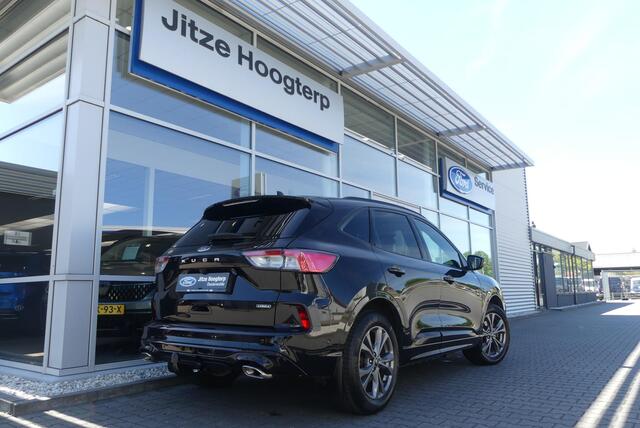 Ford KUGA 2.5 PHEV ST-Line X AFN. TREKHAAK (1.500KG), HUD, WINTER PACK, ADAPT. CRUISE, CLIMA, NAVI, CAMERA V&A, PDC V&A, APPLE CARPLAY/ANDROID AUTO, BLIS, KEYLESS, B&O, ELEKT. ACHTERKLEP, ELEKT. STOEL, 62.953KM