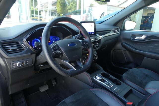 Ford KUGA 2.5 PHEV ST-Line X AFN. TREKHAAK (1.500KG), HUD, WINTER PACK, ADAPT. CRUISE, CLIMA, NAVI, CAMERA V&A, PDC V&A, APPLE CARPLAY/ANDROID AUTO, BLIS, KEYLESS, B&O, ELEKT. ACHTERKLEP, ELEKT. STOEL, 62.953KM