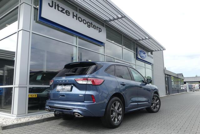 Ford KUGA 2.5 PHEV ST-Line X ELEKT. TREKHAAK (1.500KG), HUD, WINTER PACK, ADAPT. CRUISE, CLIMA, NAVI, CAMERA V&A, PDC V&A, APPLE CARPLAY/ANDROID AUTO, BLIS, KEYLESS, ELEKT. ACHTERKLEP, ELEKT. STOEL, 25.012KM