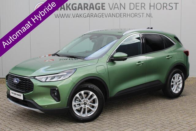 Ford KUGA 2.5-243pk PHEV Titanium. Hybride rijden voor een reëel bedrag. Slechts 11.500km ! Autm. airco dual, camera v+a, metallic lak, all season banden rondom, lane- en sideassist, adaptieve cruise control, winterpakket, navigatie, telefoonvoorb. etc