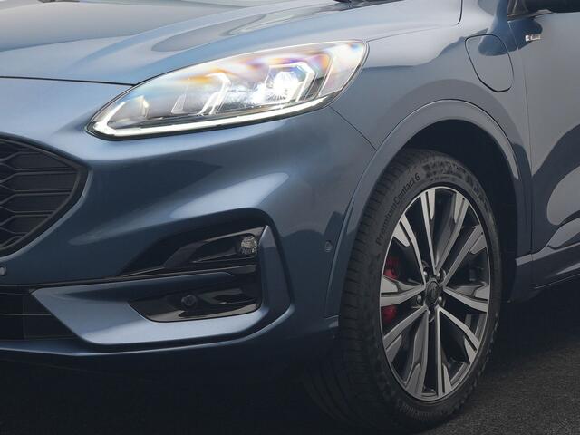Ford KUGA 2.5 ST-Line X PHEV 225pk Dealer O.H. | Trekhaak Af Fabriek | Panodak | Adaptive Cruise | Head Up | 360 Camera | Alcantara Sportstoelen & Stuur Verwarmd | Bang & Olufsen | Keyless | Blis | Apple Carplay | Navigatie | DAB | Plug In Hybrid |
