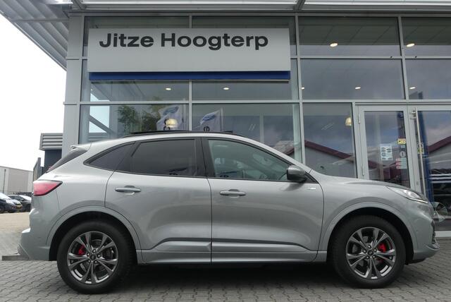 Ford KUGA 2.5 PHEV ST-Line X ELEKT. TREKHAAK (1.500KG), PANO, HUD, WINTER PACK, ADAPT. CRUISE, CLIMA, NAVI, CAMERA V&A, PDC V&A, APPLE CARPLAY/ANDROID AUTO, BLIS, KEYLESS, ELEKT. ACHTERKLEP, ELEKT. STOEL, 41.370KM