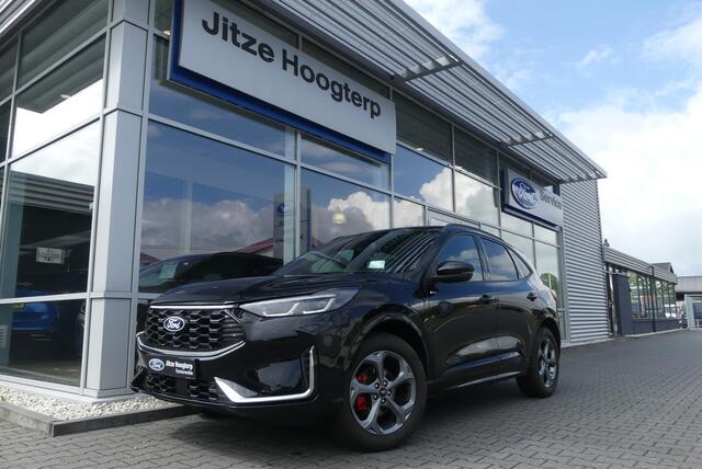 Ford KUGA 2.5 PHEV ST-Line X ELEKT. TREKHAAK (2.100KG), PANO, 360° CAMERA, HUD, MEMORY, WINTER PACK, ADAPT. CRUISE, CLIMA, NAVI, PDC V&A, APPLE CARPLAY/ANDROID AUTO, BLIS, KEYLESS, B&O, ELEKT. ACHTERKLEP, ELEKT. PASSAGIERSSTOEL, 14.987KM