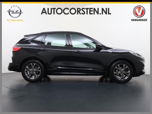 Ford KUGA 1.5T 150PK ST-Line Trekhaak Adap.Cruise Stoel+Stuur+Achterbank+Voorruitverwarming Elek.Achterklep Camera Apple Carplay/Android Auto Navi Pdc Lmv 18" DAB Bluetooth Parkeerhulp Led Lane Assist Isofix Road Edge Detection WiFi 1.800KG Trekgewicht