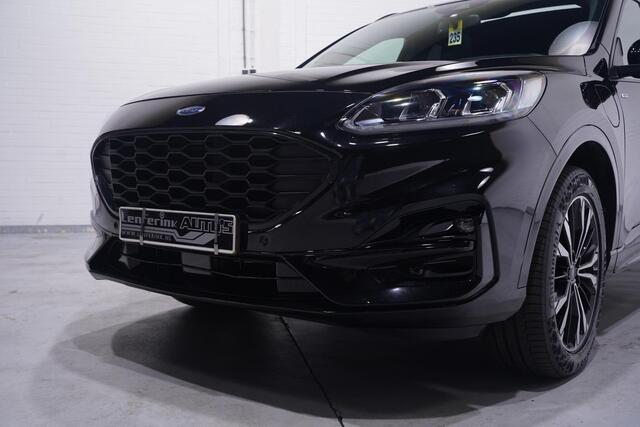 Ford KUGA 2.5 PHEV ST-Line X SOH 89% NAP 2e-eigen. Navi Pano-dak PDC v+a HUD 19"-LMV leder-alcantara bekleding Camera electr.achterklep stoel/stuur verwarming cruise-controle climate-controle lane-assist stuurbediening grootlicht-assist bleutooth Apple-carplay