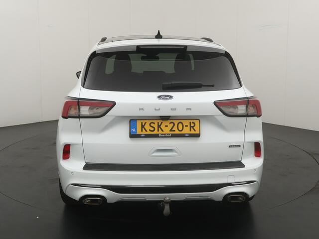 Ford KUGA 2.5 PHEV 225pk ST-Line | Dealer onderhouden | Trekhaak | Pano | Winterpack | Adapt. Cruise | Clima | Dodehoek detectie | HUD |